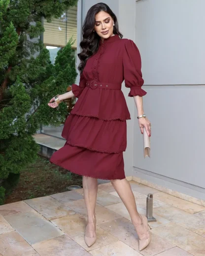 Vestido Celeste - Stefani - Imagem 2