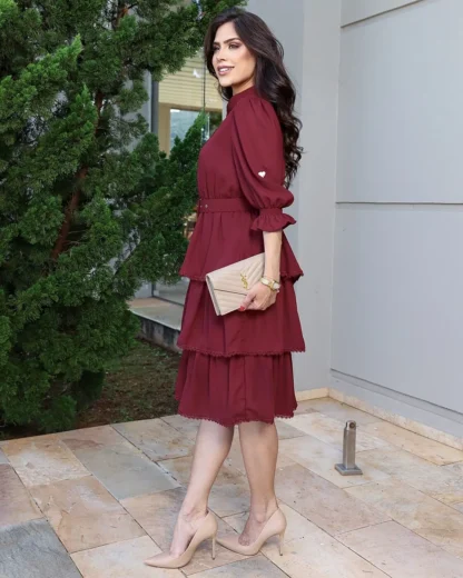Vestido Celeste - Stefani - Imagem 3