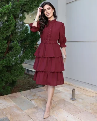 Vestido Celeste - Stefani