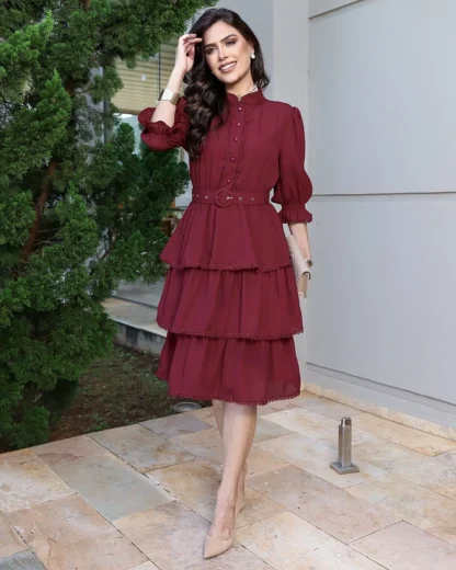 Vestido Celeste - Stefani