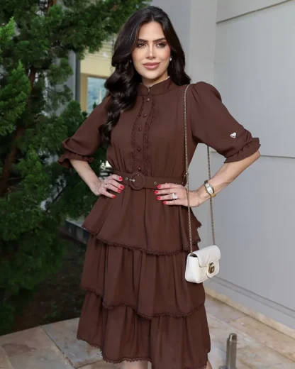 Vestido Celeste - Stefani - Imagem 13