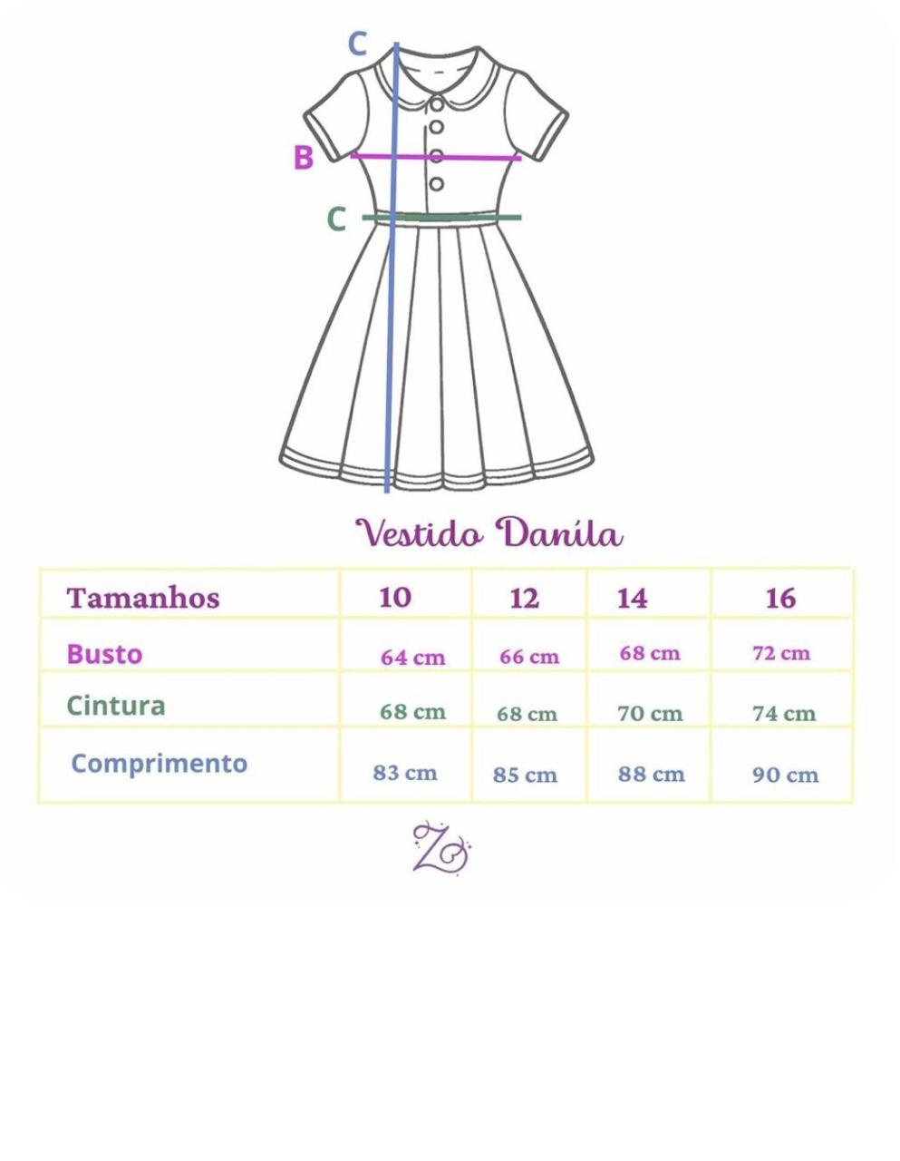 Vestido Danila Infantil - Imagem 4