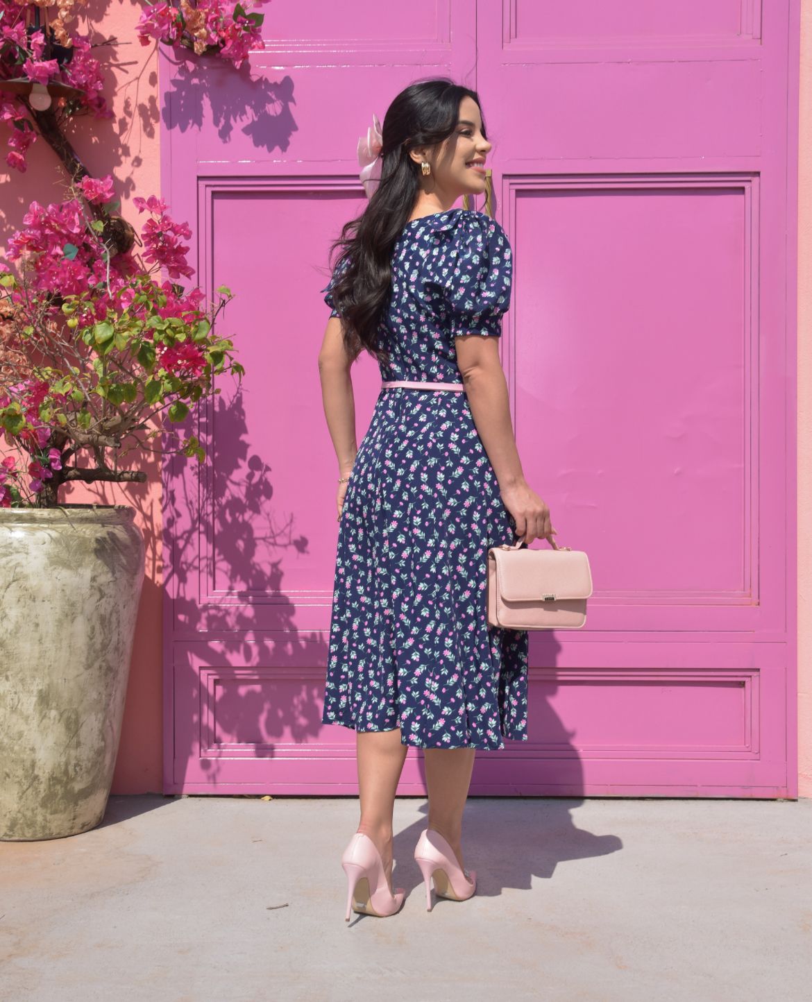 Vestido Vanessa - Rosa Pink - Imagem 2