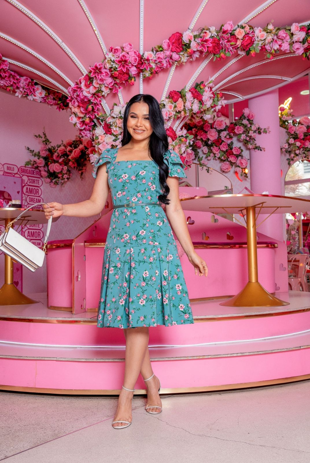 Vestido Nina - Rosa Pink - Imagem 12