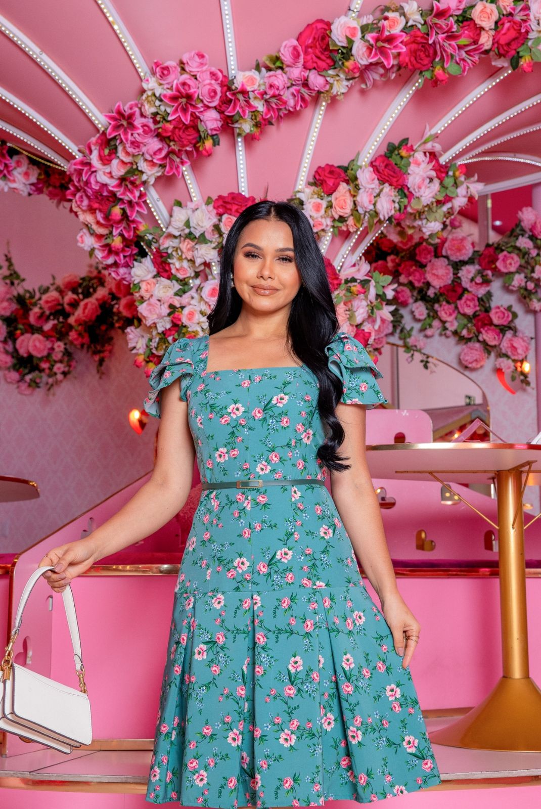 Vestido Nina - Rosa Pink - Imagem 8