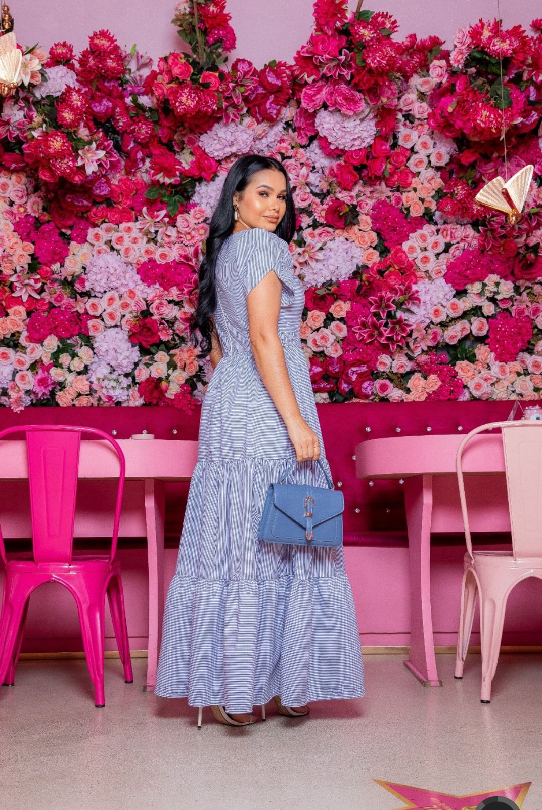 Vestido Cristina - Rosa Pink - Imagem 5