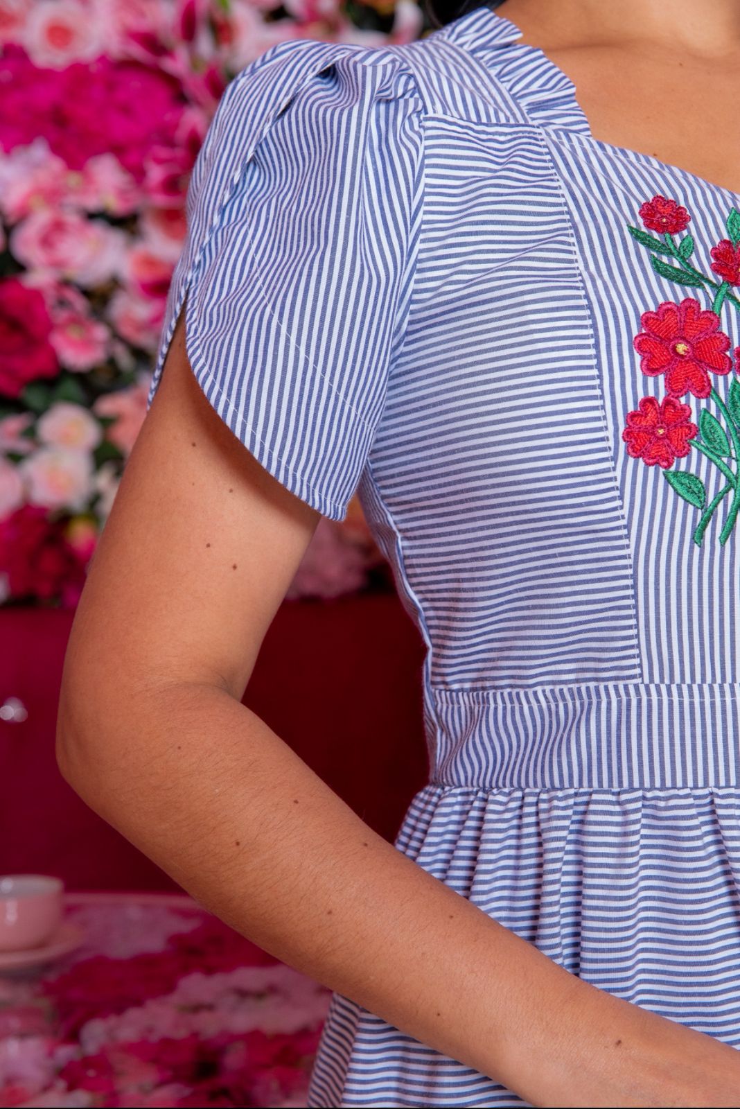 Vestido Cristina - Rosa Pink - Imagem 4