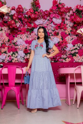 Vestido Cristina - Rosa Pink