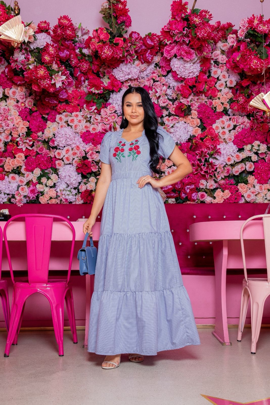 Vestido Cristina - Rosa Pink