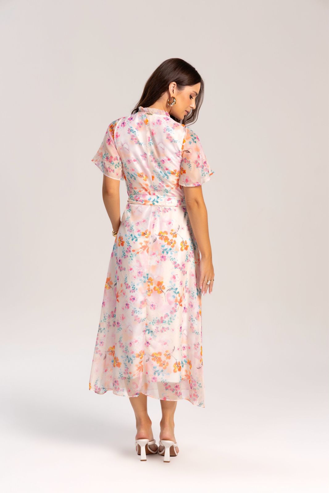 Vestido de Chiffon Estampado 120cm - 811128 - Imagem 2