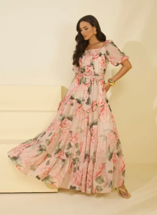 VESTIDO FLORAL ESTAMPA EXCLUSIVA NATÁLIA - JANY PIM