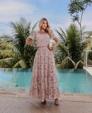 Conjunto Rosa em Richilieu - Suney