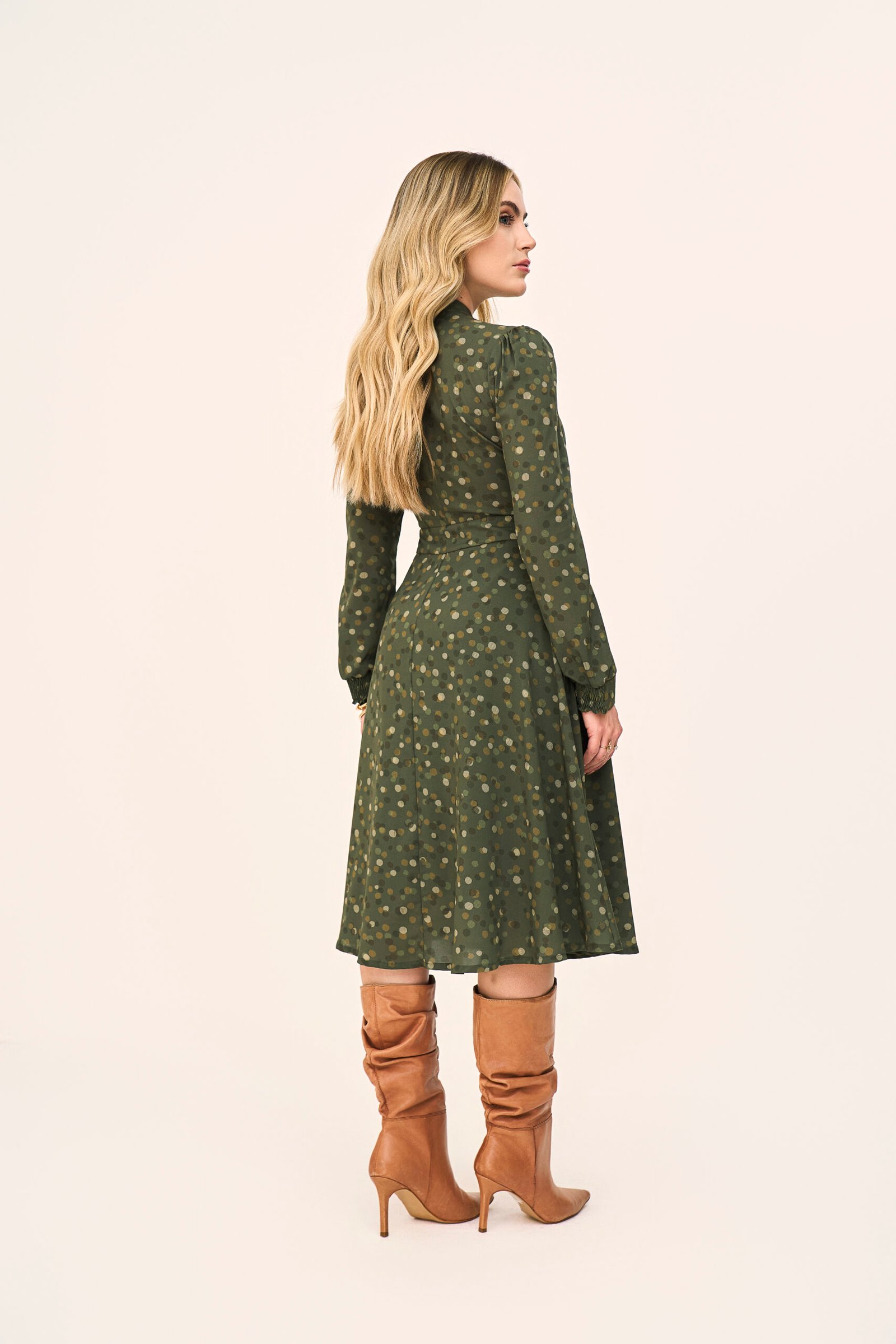 811177 VESTIDO TECIDO CREPE ESTAMPADO COM LAÇO - Laura Rosa - Imagem 10