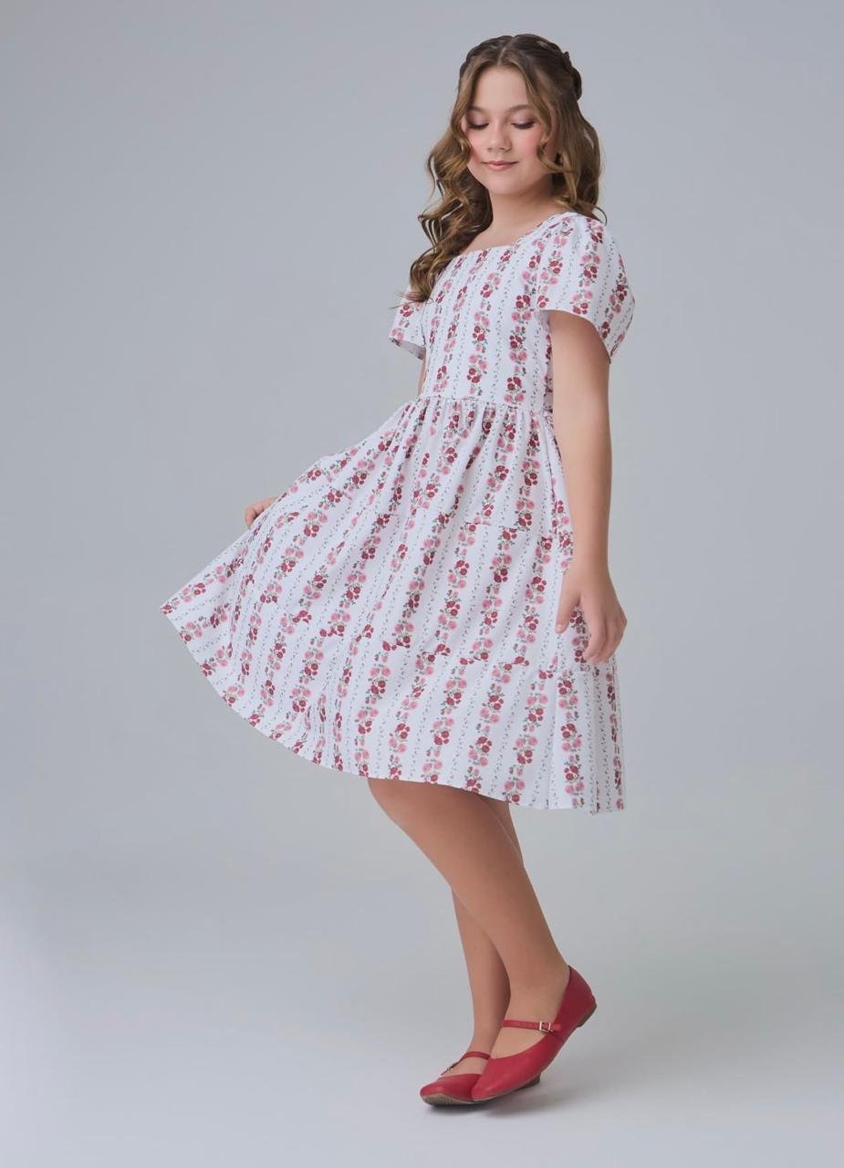 Vestido Infantil Doce Jardim - Imagem 2