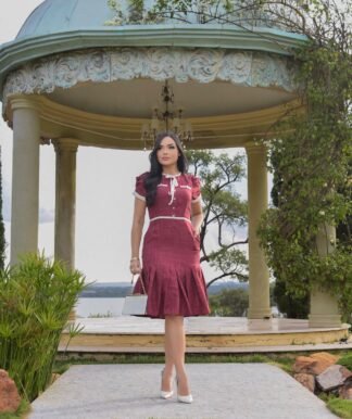 Vestido Ângela - Rosa Pink